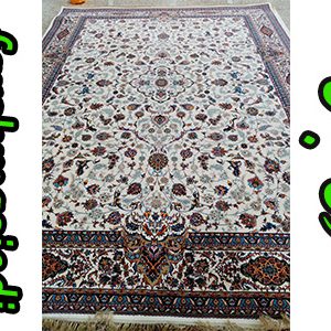فرش ماشینی کاشان طرح افشان اصفهان