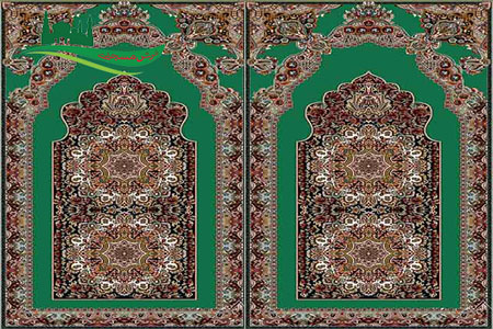 فرش مسجد طرح نیایش